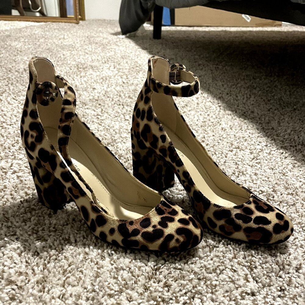 Cheetah Print High Heels